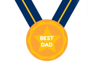 Component_EditorialElement_DanceLikeDad_Medal image