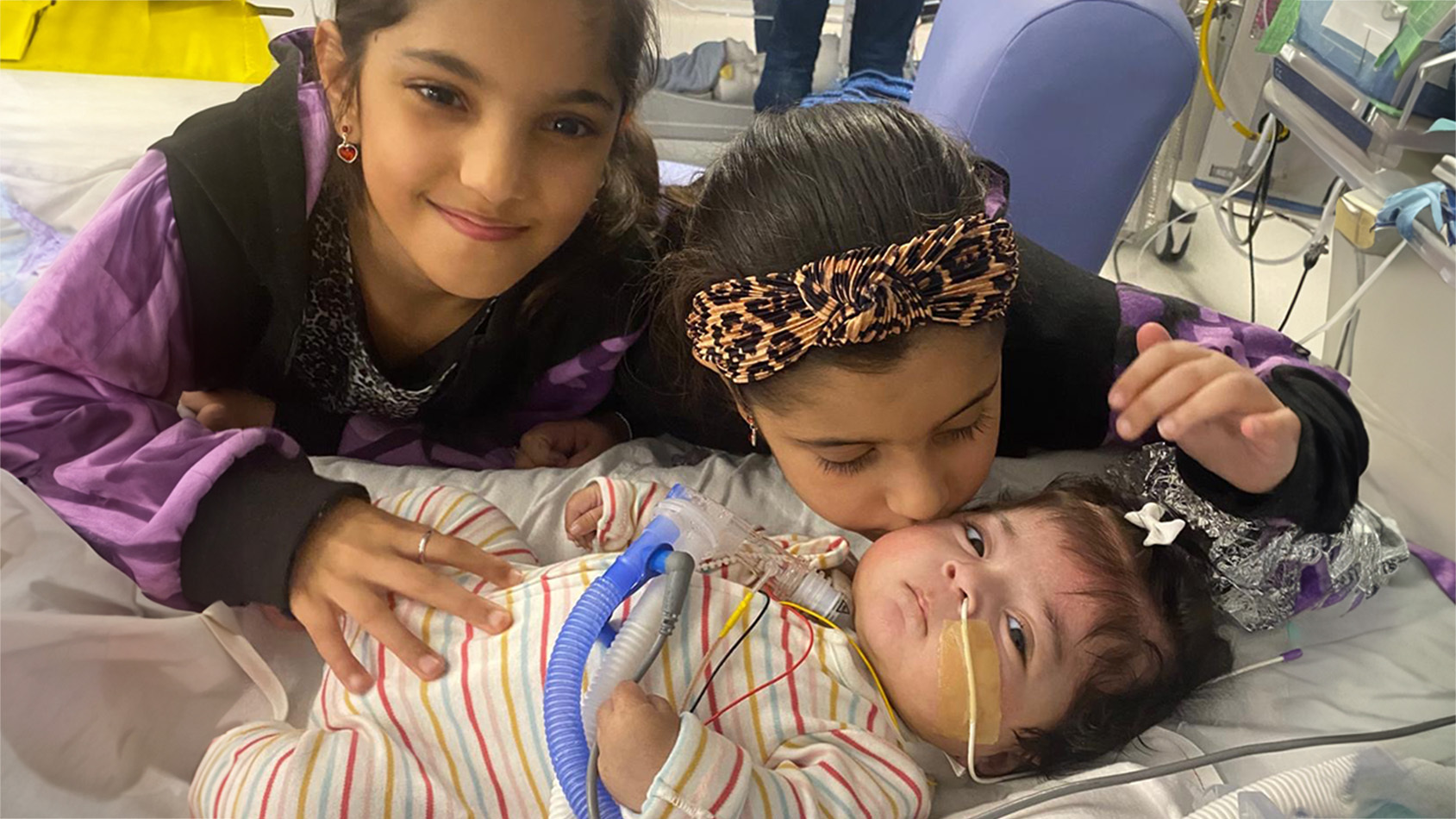 Please donate today to help families like Aqsa's