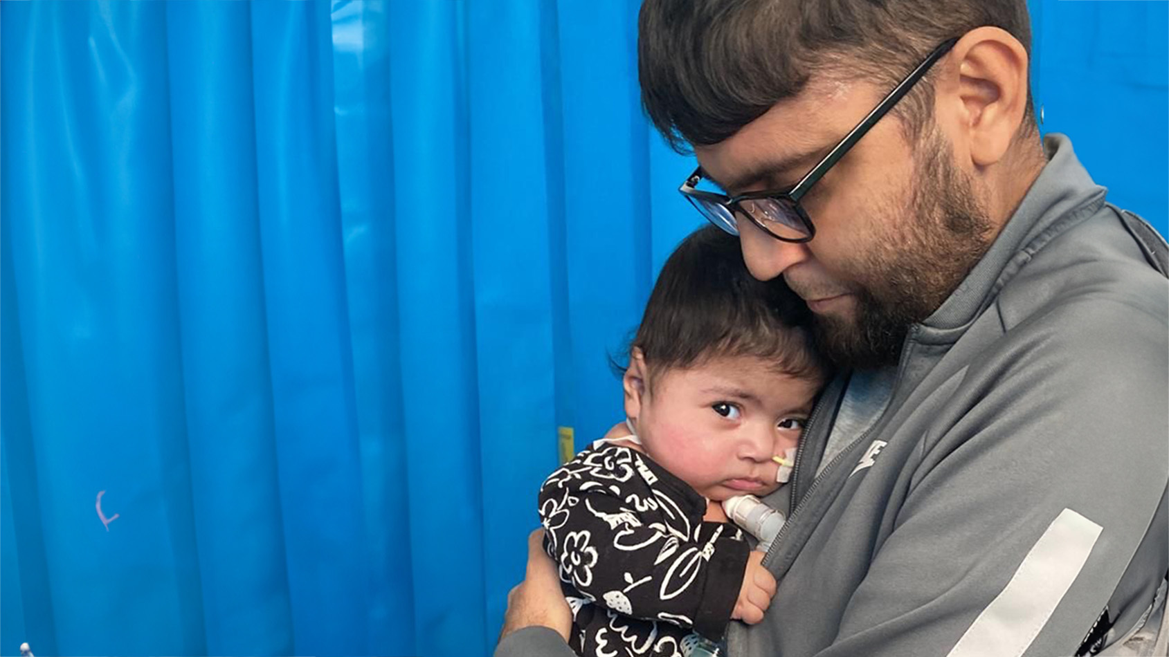 Please donate today to help families like Aqsa's