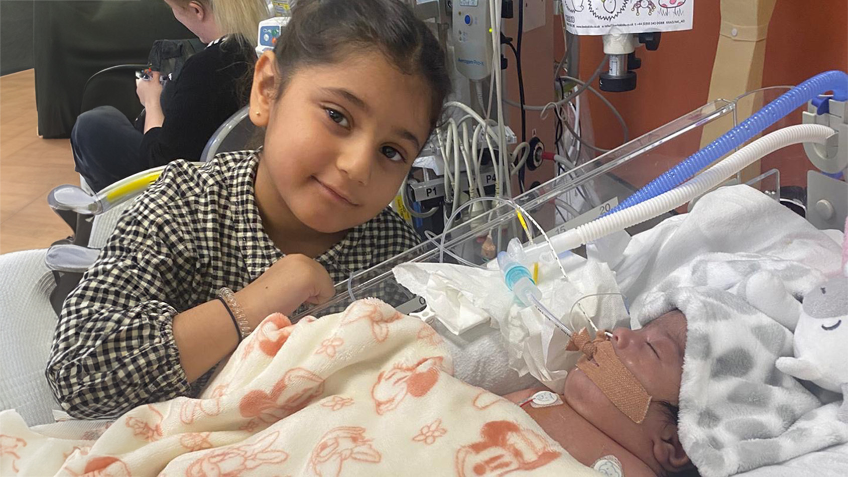 Please donate today to help families like Aqsa's