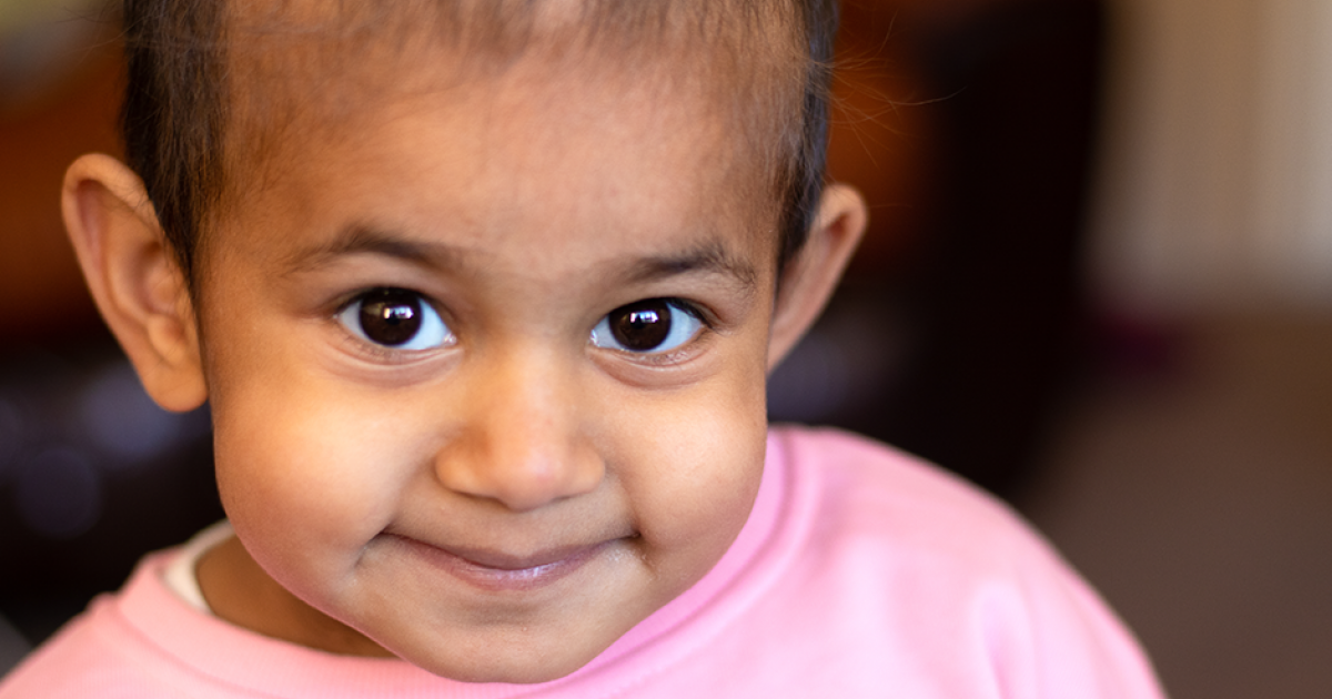 Rainbow Trust Family Support Worker and a child supported by Rainbow Trust Children's Charity.