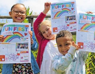 Fun First: free children's activity newspaper image