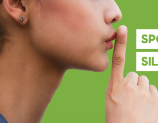 How to do a sponsored silence image