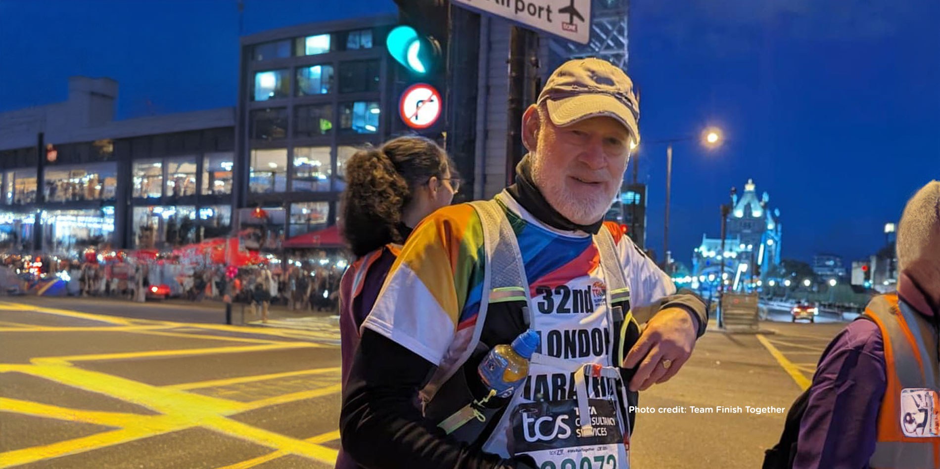 Fred's 32nd Marathon for Rainbow Trust