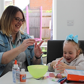 Continued support for a family for as long as they need us