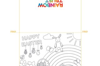 Colour an Easter Card image
