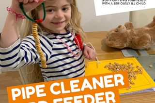 Make your own Pipe Cleaner Bird Feeder image