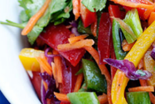 Rainbow slaw image