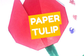 Paper Tulips image