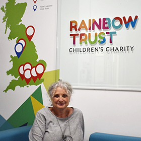 Rainbow Trust’s retired Director of Care has been made an MBE for Services to Seriously Ill children and their families thumbnail