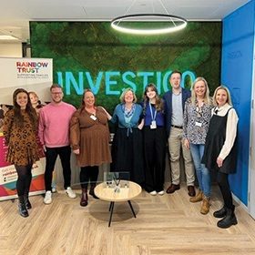 Leading recruitment agency, Investigo, chooses Rainbow Trust as their new Charity of the Year thumbnail