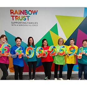 K2 Corporate Mobility surpass £100,000 fundraising milestone for Rainbow Trust