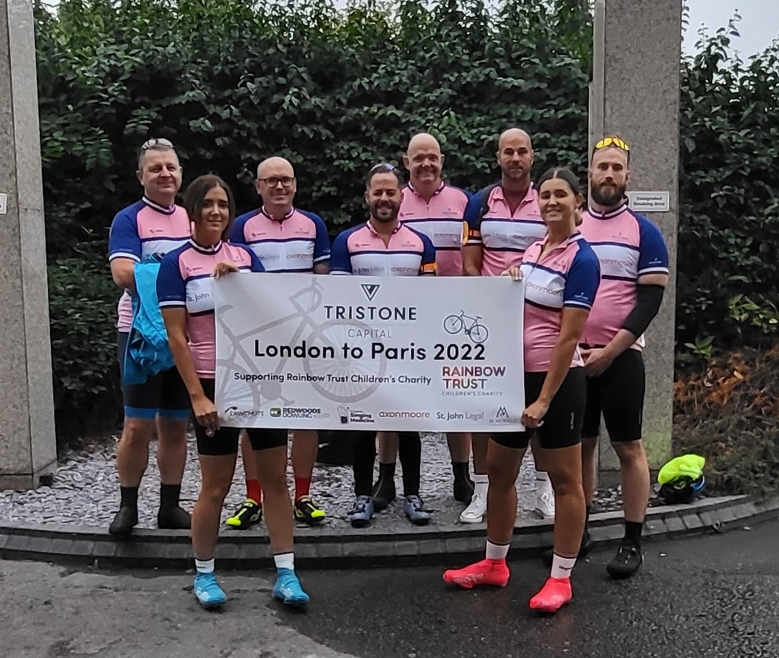 Tristone Capital’s London to Paris Bike Ride raises over £19,000