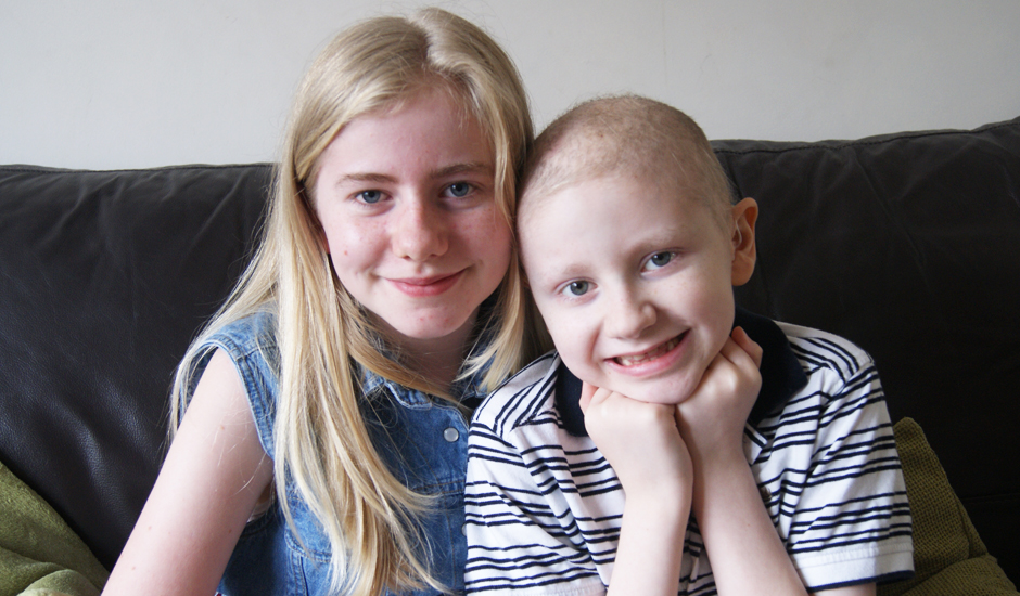 Family supported by Rainbow Trust featured in BBC News report