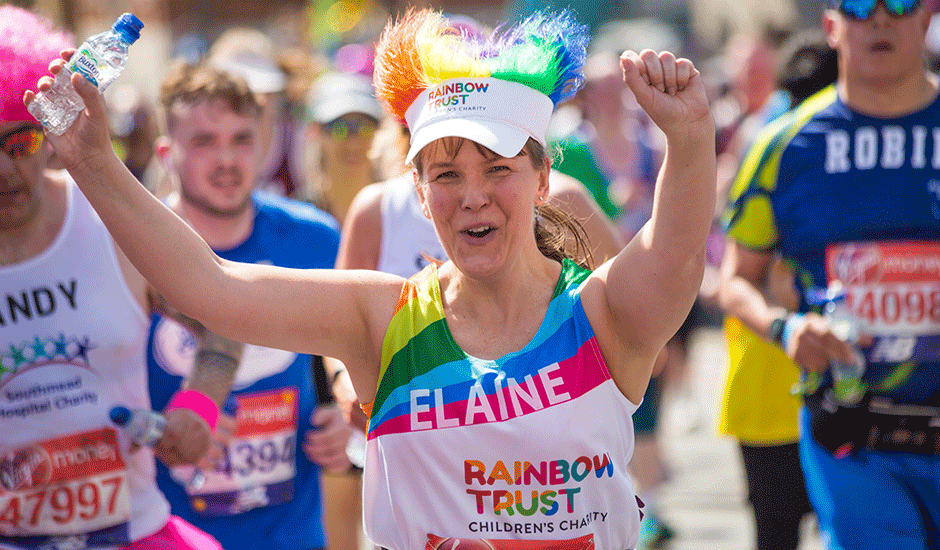 Join Team Rainbow Trust for the 2019 London Marathon today!