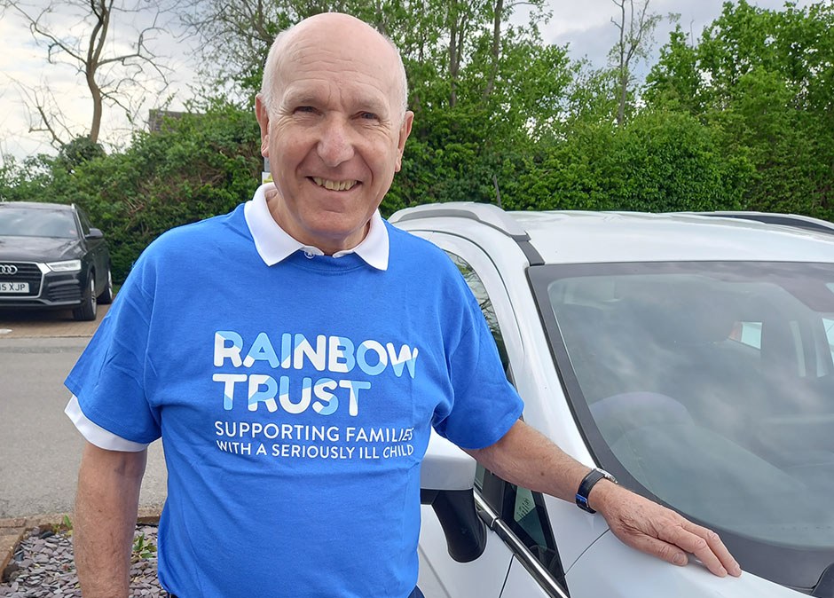 Rainbow Trust volunteer calls for more volunteers to help support families with a seriously ill child, to mark Volunteers Week
