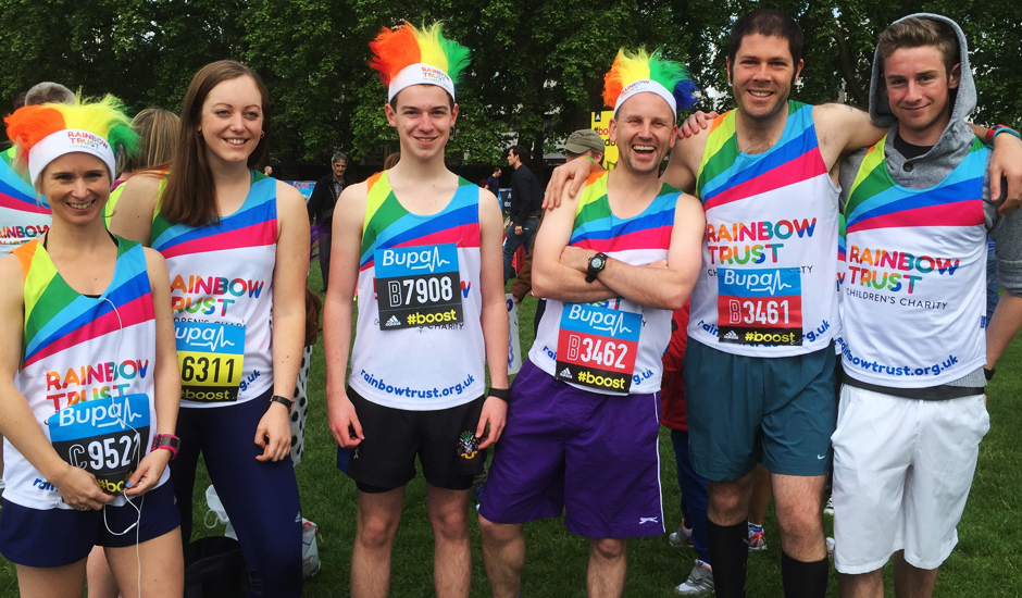 Third London 10,000 for Reed's School in Cobham Rainbow Trust