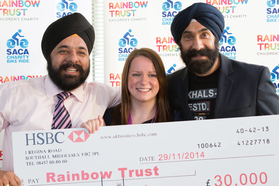 SACA Charity Bike Ride raises £30,000