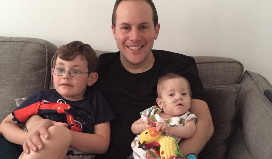 Bereaved Dad fronts campaign for ‘invaluable’ charity that was a ‘lifeline’ for his family
