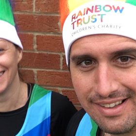 Rainbow runners raise over £5,000 for families thumbnail