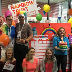 Auto Windscreens get colourful to raise over £2,700 for Rainbow Trust thumbnail