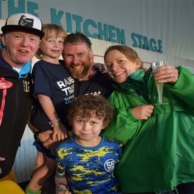 Surrey family fronting CarFest receives a VIP welcome