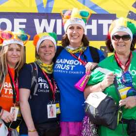 Rainbow Trust Family Support Worker takes on Isle of Wight Challenge