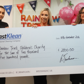 Firm donates £2,500 to help families with terminally ill children