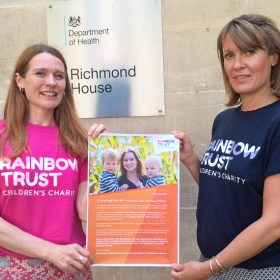 Rainbow Trust open letter delivered to new health minister thumbnail