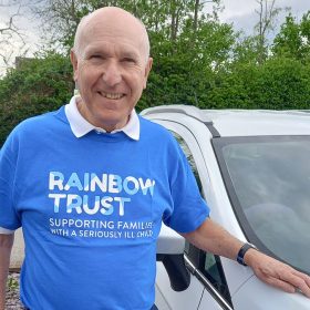 Rainbow Trust volunteer calls for more volunteers to help support families with a seriously ill child, to mark Volunteers Week thumbnail