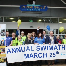 Portishead Rotary Club names Rainbow Trust as its 2017 Swimathon charity thumbnail