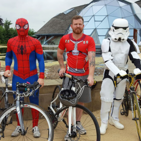 Scunthorpe Superheroes to cycle 500 miles for seriously ill children