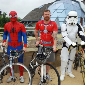 Scunthorpe Superheroes to cycle 500 miles for seriously ill children thumbnail