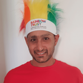 Meet Simon, a Dad raising money to thank Rainbow Trust