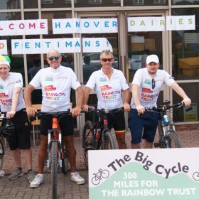 Rainbow Trust receives over £43,000 from The Big Cycle thumbnail