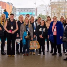 George Michael tribute charity walkers raise over £9,000 for families thumbnail