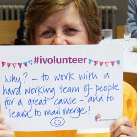 Pam shares her volunteering experience