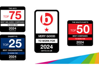 Rainbow Trust named a Best Company to work for in 2024 image