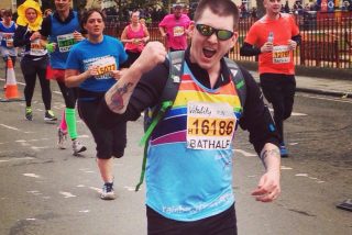 Father hits the ground running to raise funds for Rainbow Trust image
