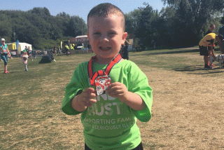 Four-year-old takes on his first fundraiser! image