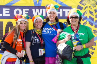 Rainbow Trust Family Support Worker takes on Isle of Wight Challenge image