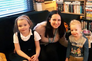 Family Support Worker brings joy to family caring for a seriously ill child image