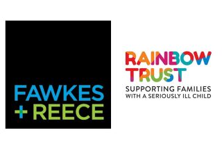 Fawkes & Reece chooses Rainbow Trust Children’s Charity as their first ever Charity Partner image