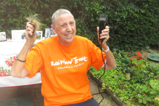 Grandmother cuts off hair and raises £756 image