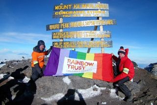 David conquers Kili and raises an incredible £5,404 image