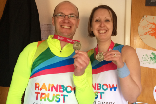 Why I'm taking on a half marathon for Rainbow Trust image