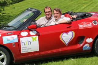 Duo rally together in aid of Rainbow Trust Children’s Charity image