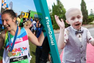 Five year old in remission from cancer is Rainbow Trust’s ‘face’ of the Great North Run image