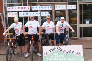 Rainbow Trust receives over £43,000 from The Big Cycle image