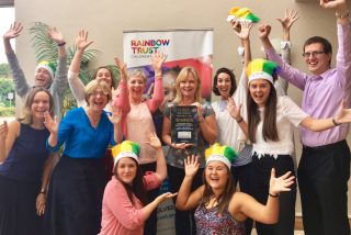 Rainbow Trust Children’s Charity voted Surrey’s best Not-for-profit Organisation image